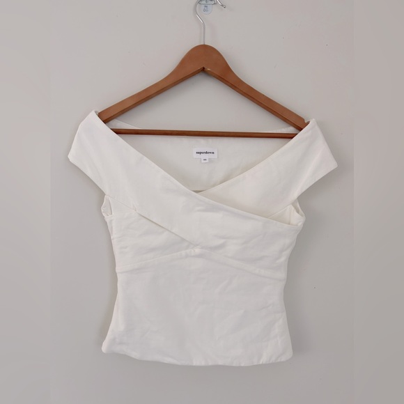 SUPERDOWN liana cross front top ~ size XS - Picture 3 of 8